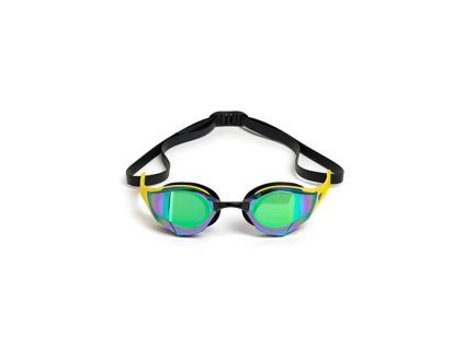 Plavecké brýle arena Cobra Edge Swipe Mirror Racing Lime +pouzdro
