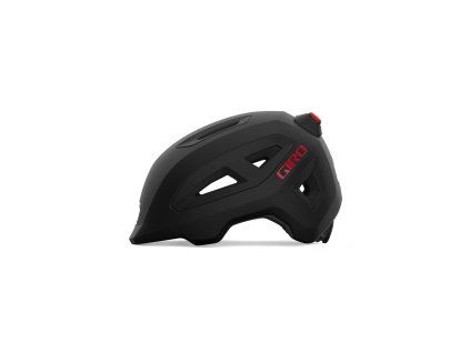 Dětská přilba GIRO Scamp II LED Mat Black/Red (Velikost S)