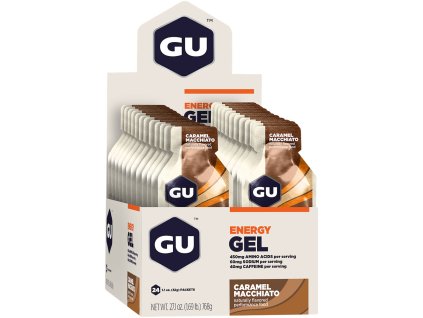 8 ENERGY GEL Caramel Macchiato BOX24