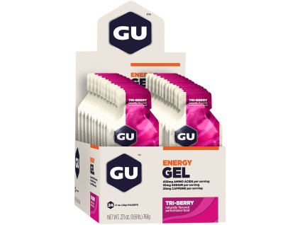 5 ENERGY GEL Tri Berry BOX24