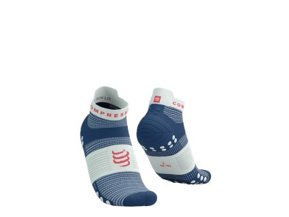 Pro Racing Socks v4.0 Run Low Blues/Sugar (Velikost T4)