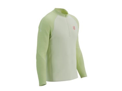 Trail HZ LS Tshirt M Sugar/Shadow Lime M (bez obalu) (Velikost M)