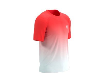 Performance SS Tshirt M Fluo Red/White (Velikost L)