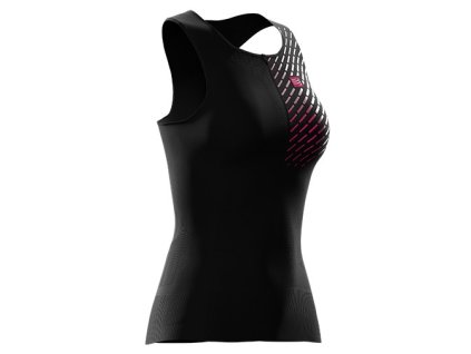 Dámské trailové běžecké triko bez rukávů Compressport (Velikost XS)