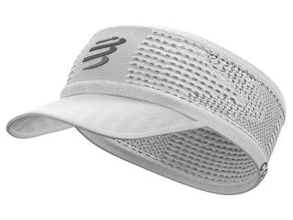Compressport Spiderweb sportovní čelenka s kšiltem (Velikost Univerzální)