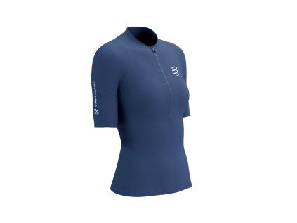 Trail Racing Postural SS Top W Indigo (Velikost L)