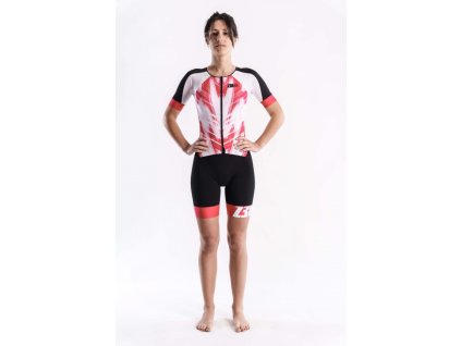 Racer TTSUIT WOMAN Pink Vivacity (Velikost L)