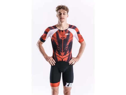 Racer TTSUIT MAN Red Vivacity (Velikost S)