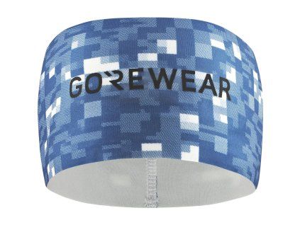 GORE Essence Light Headband cargo blue / white ONE SIZE