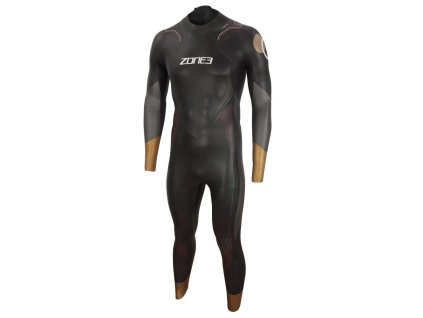 Men's Thermal Aspire Wetsuit / Black/Grey/Gold/Red (Velikost L)