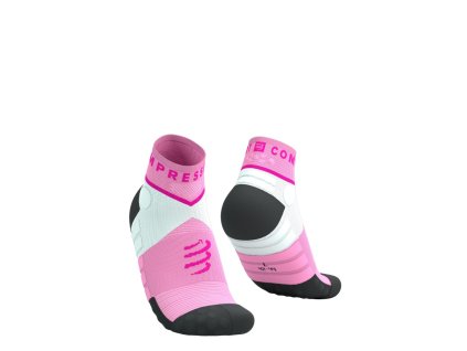Ultra Trail Low Socks Begonia/Neon Pink (Velikost T1)
