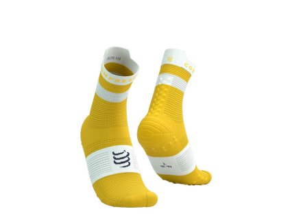 Pro Racing Socks v4.0 Run High Lemon/White (Velikost T1)