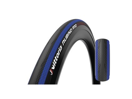 Silniční skládací plášť Vittoria Rubino Pro IV 25-622 fold blk-blue-blk G2.0