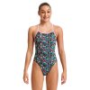 Dívčí plavky Funkita Single Strap Alien Code Swimsuit