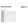 ZONE3 WomensTrishort SizeGuide