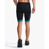 2XU Core Tri Shorts Black/Jade
