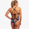 Dámské plavky Funkita TIE ME TIGHT ONE PIECE Full Bloom
