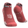 Compressport Pro Racing Socks v3.0 běžecké nízké ponožky s kompresí Coral (Velikost T4)