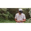 5 Panel Light Cap White/Black (Velikost Univerzální)