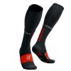 Full Socks Winter Run Black/High Risk Red (Velikost T2)