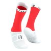 Pro Racing Socks v4.0 Bike Fluo Red/White (Velikost T1)