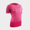 Training Tshirt W v1 Pink Melange (Velikost L)