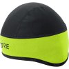 GORE C3 WINDSTOPPER® Helmet Cap neon yellow / black