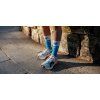 Mid Compression Socks V2.0 Norse Blue/White (Velikost T1)