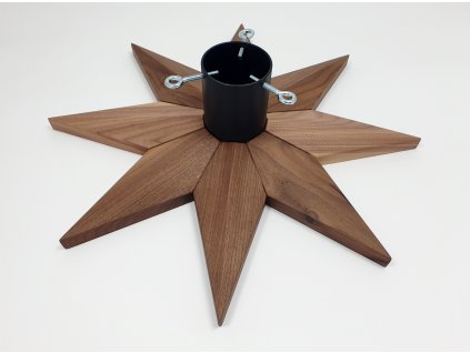 Stojan na vánoční stromek Omega průměr 50cm - Ořech