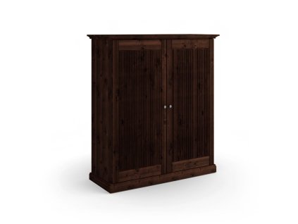 Prádelník z borovice Rosella tabák