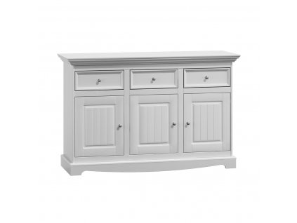 BELLUNO ELEGANTE KOMODA 3.3 BIALY ZM
