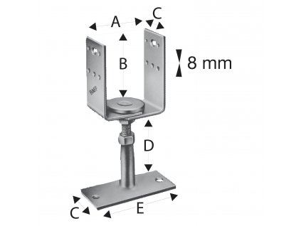 DV005 ppic simpson Stuetzenfuss PVDB 0