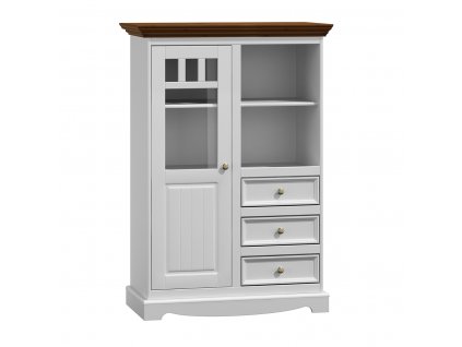 BELLUNO ELEGANTE WITRYNA 1.1.3 BIALY ORZECH ZM