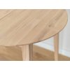Stůl Orbetello rozkládací, bělený dub, masiv dub, rozměr 90 - 140 cm