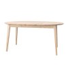 Stůl Orbetello rozkládací, bělený dub, masiv dub, rozměr 110 - 160 cm