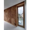 Dřevěné obkladové 3D panely, Dub, m2