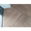 Dřevěné obkladové 3D panely, Dub, m2