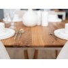 Stůl Orbetello rozkládací, přírodní, masiv dub, rozměr 90 - 140 cm
