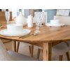 Stůl Orbetello rozkládací, přírodní, masiv dub, rozměr 90 - 140 cm