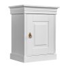 Noční stolek bílý Toskania