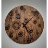 Nástěnné hodiny dřevěné měsíční styl