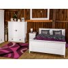 Elegantní styl postele Toskania bílá 140x200