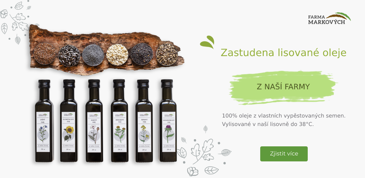 Zastudena lisované oleje