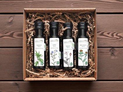 Dárkový balíček: Degustační sada olejů