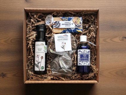 Dárkový balíček: Vše z modrého máku