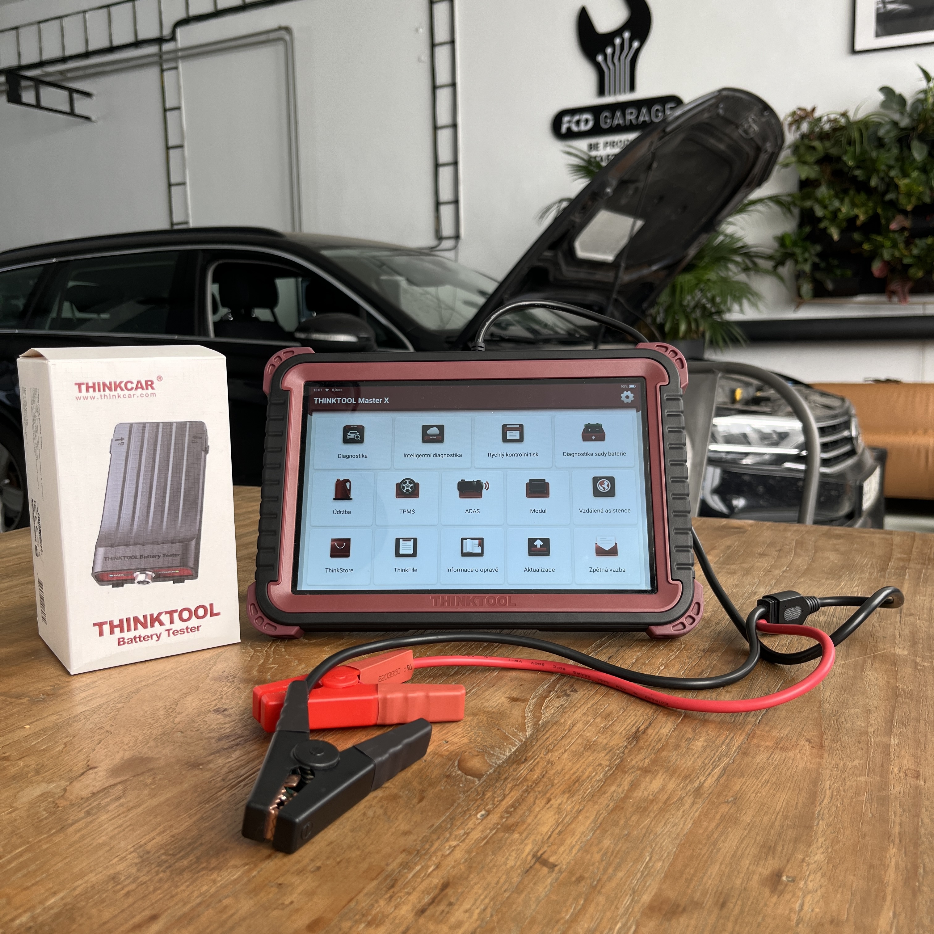 THINKTOOL BATTERY TESTER: Spolehlivá diagnostika akumulátoru