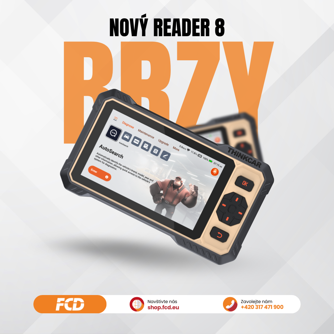 NOVINKA: THINKTOOL Reader 8 - Profi diagnostika s CAN FD