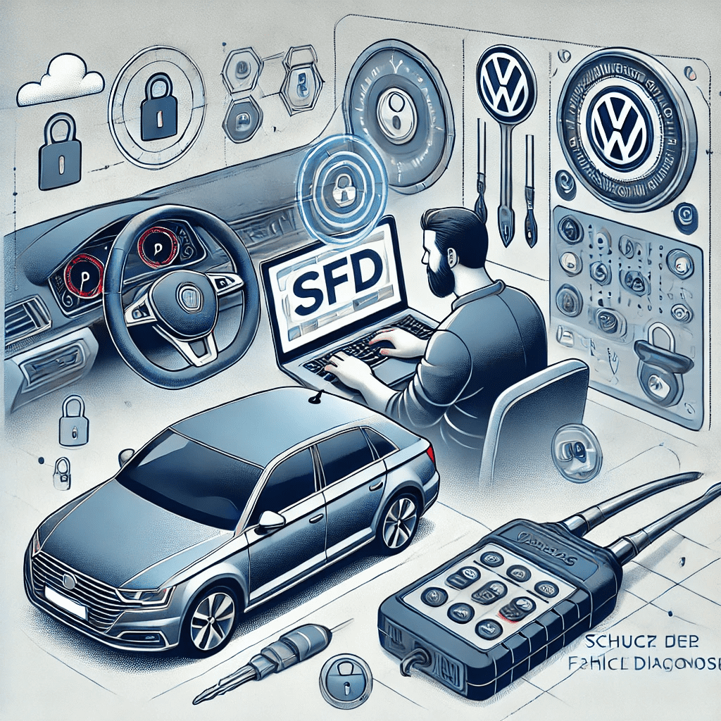 POZOR: Změna v odemykání systému SFD u vozidel koncernu VAG