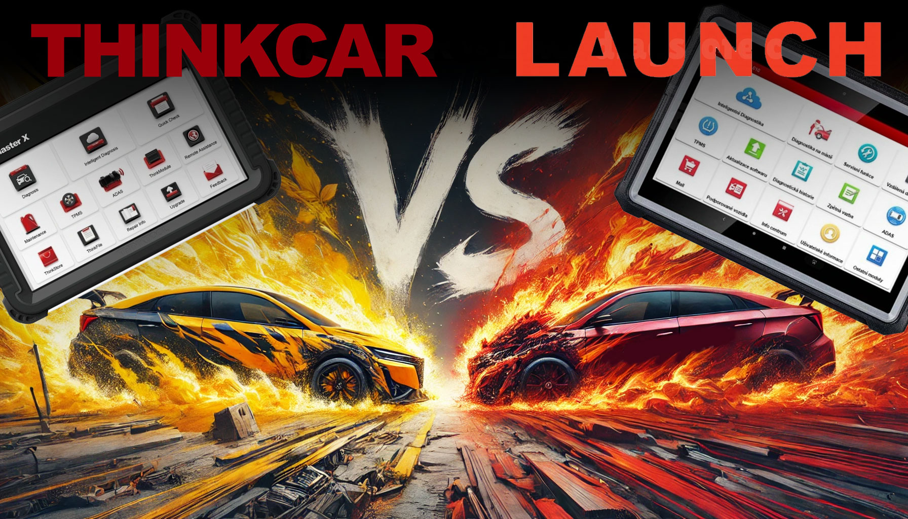Proč jsou produkty THINKCAR podobné těm od firmy LAUNCH?