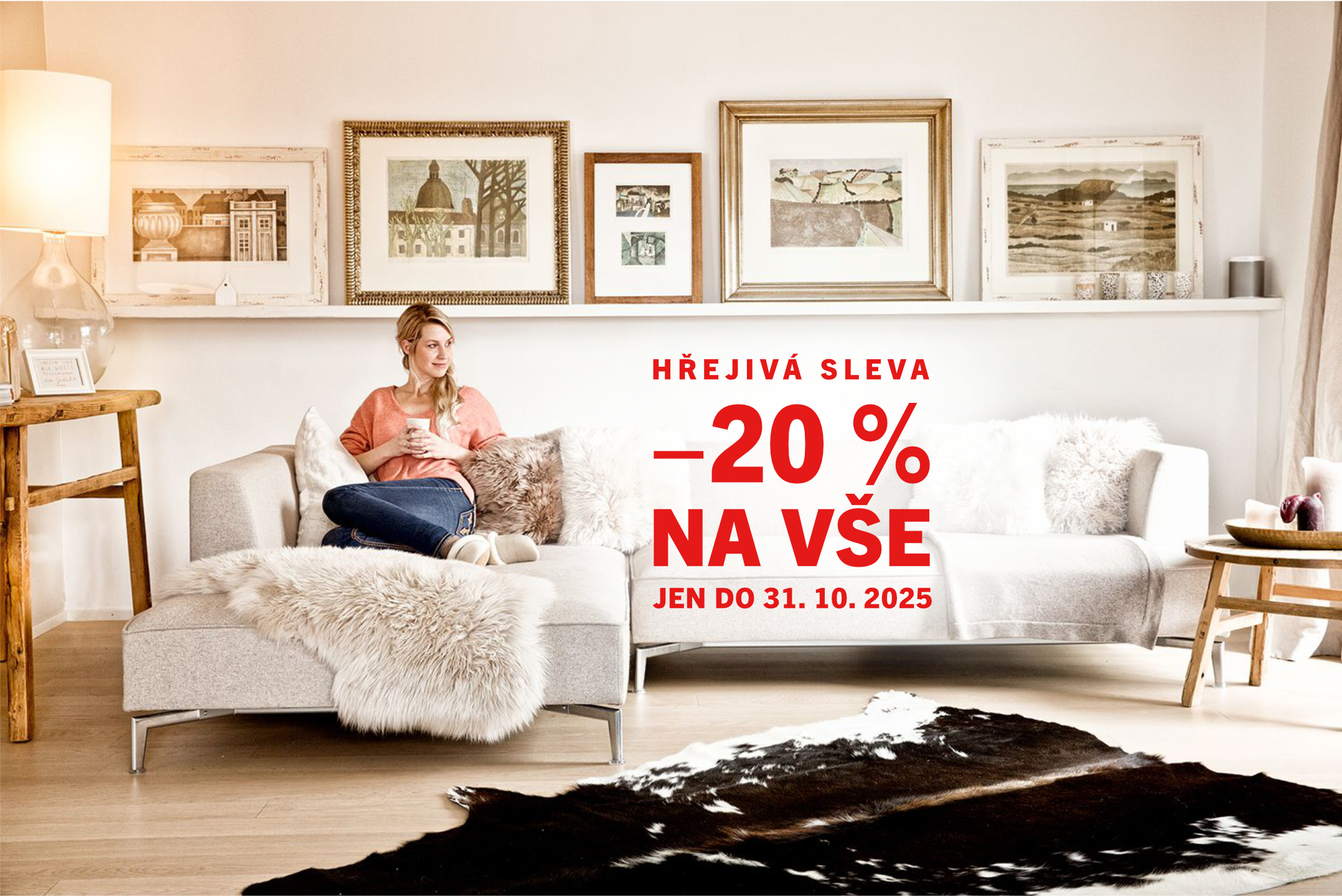 Hřejivá sleva -20 % na vše jen do 31. 10. 2025